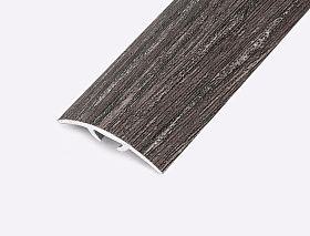 Порог (стык) Русский профиль  разноуровневый ламинированный с дюб, 30*2700 мм, Дуб филадельфия